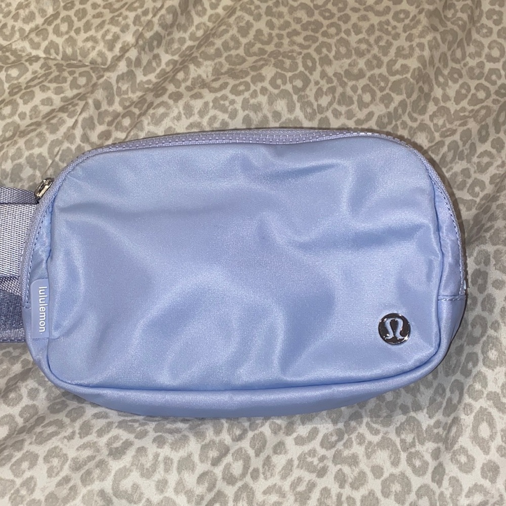 Lululemon Pastel Blue Belt Bag